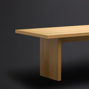 MOBILAMO Maßmöbel Tisch mit Plattengestell Holz Produktbild